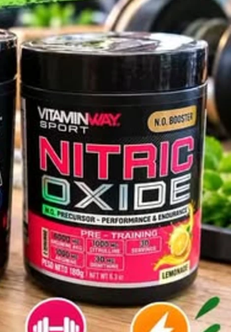 Nitric Oxide Vitamin Way Pre-entreno - Suplementos en Tienda Orgánica