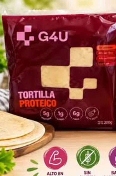 Tortillas Proteicas G4U - Panificados proteicos G4U en Tienda Orgánica